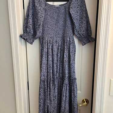 Ivy City Co Madeline Dress in Navy