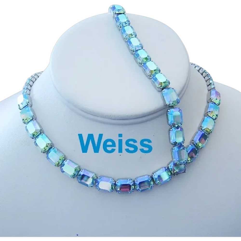 WEISS Most Amazing Colors Ever RECTANGLE Rhinesto… - image 1