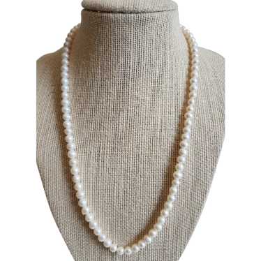 "Vintage Freshwater Pearl Necklace Signed Stauer"