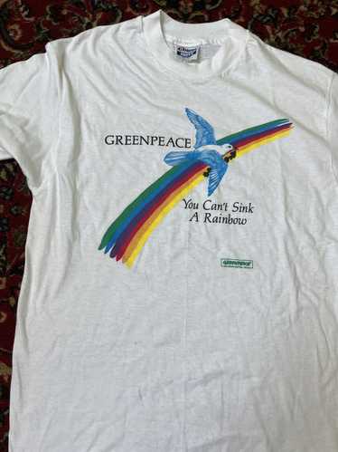 Vintage Greenpeace “You Can’t Sink a Rainbow” -Lar