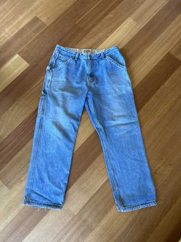 Vintage baggy wear guard carpenter pants (80s?)