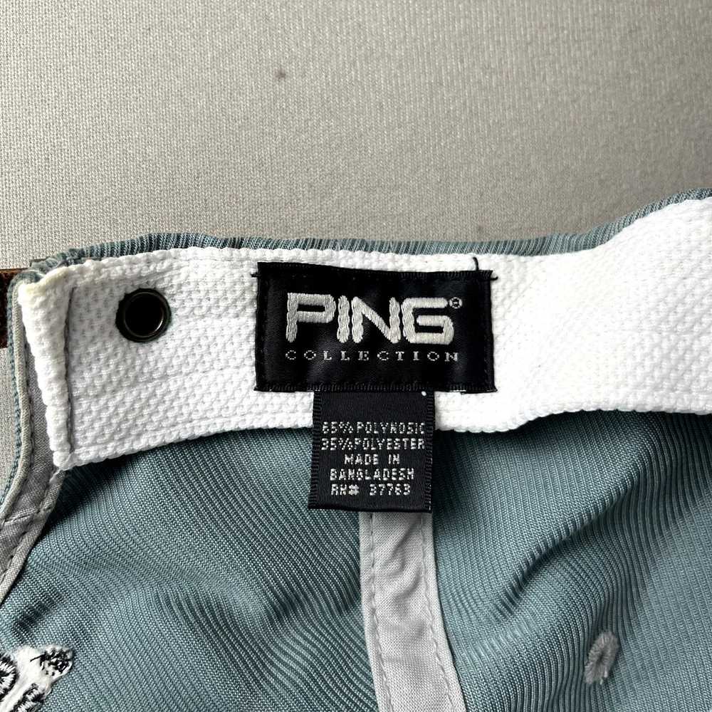 Ping × Vintage Vintage PING Golf Hat Cap Green Pl… - image 7