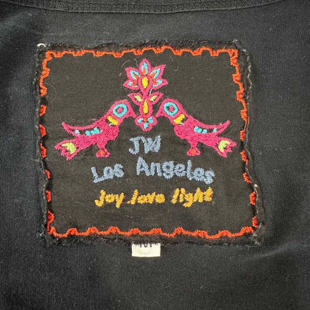 Johnny Was JWLA Embroidered Floral Dress Hearts R… - image 10
