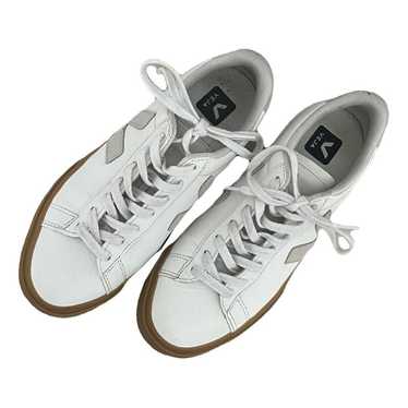 Veja Leather trainers