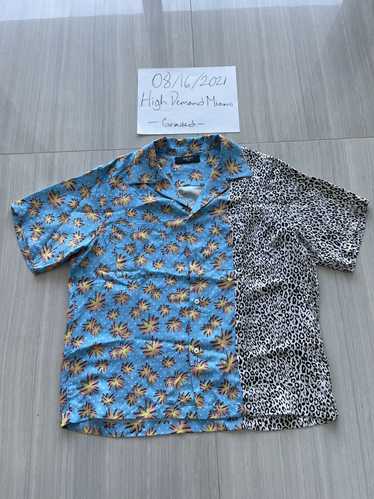 Amiri Amiri Short Sleeve Split Palm Leopard Shirt - image 1