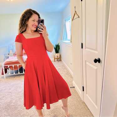 Gal Meets Glam Collection Red Maxi Dress 6