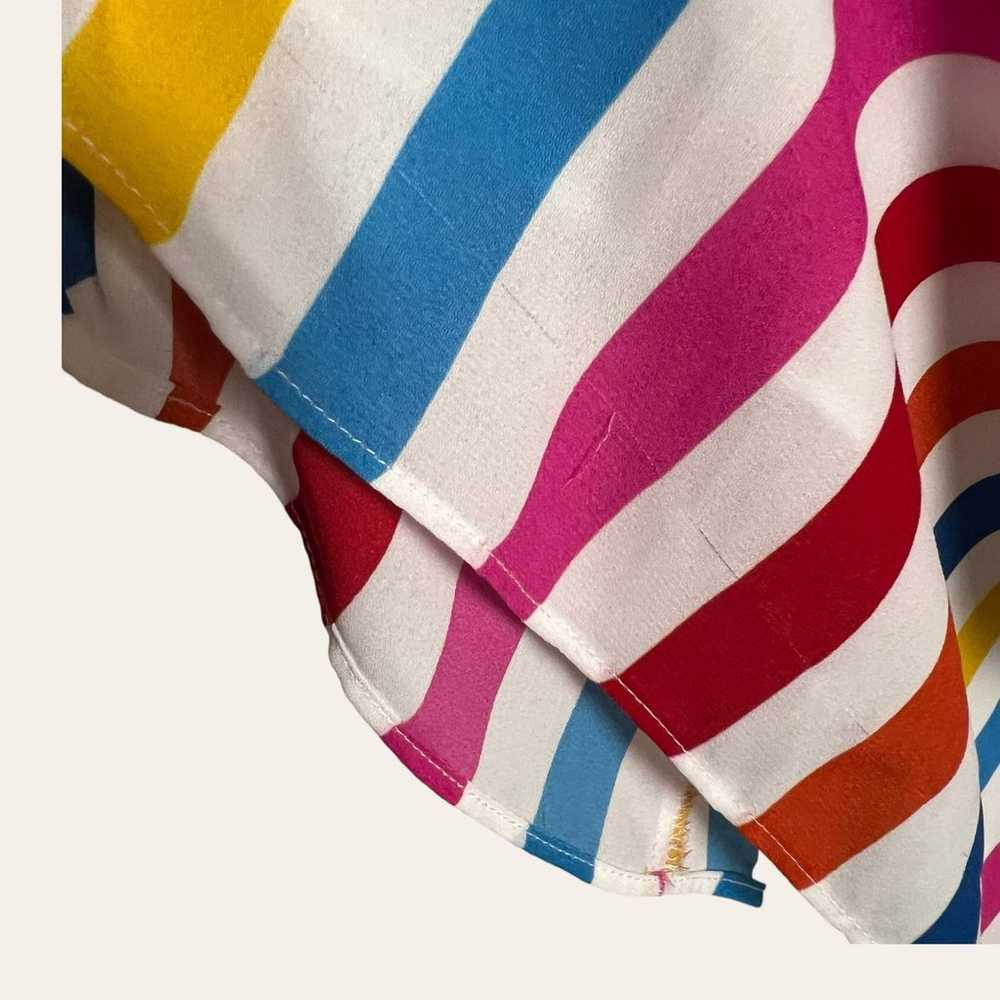 Color Me Courtney Taira Multicolor Striped Short … - image 11
