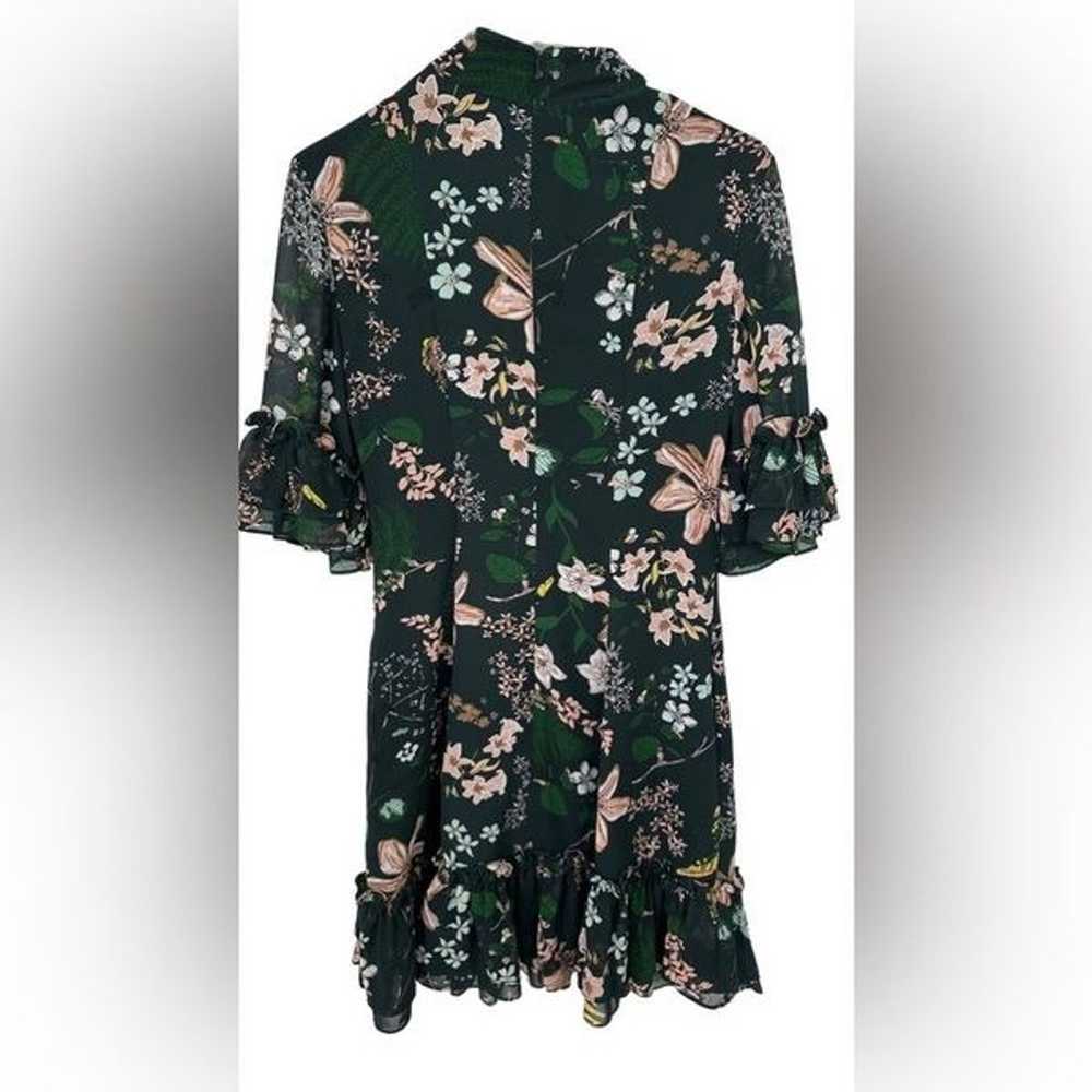 Isabel Garcia womens green floral ruffled dress s… - image 10