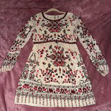 Free People Russian Doll floral sequin dress - image 1