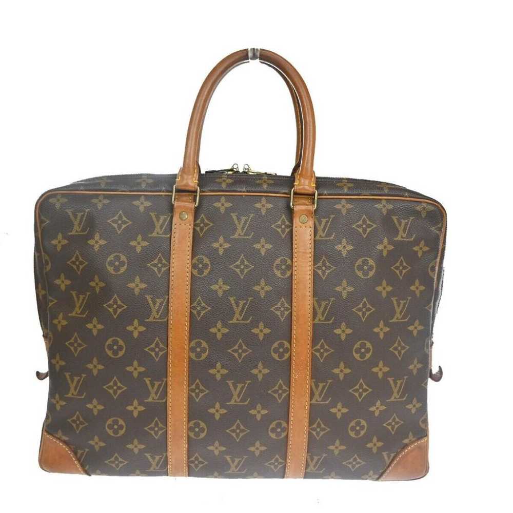 Louis Vuitton Porte Documents Voyage patent leath… - image 4