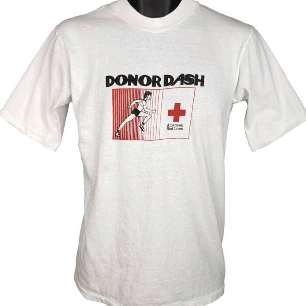 Vintage Vintage Donor Dash Race T Shirt Mens Size… - image 1