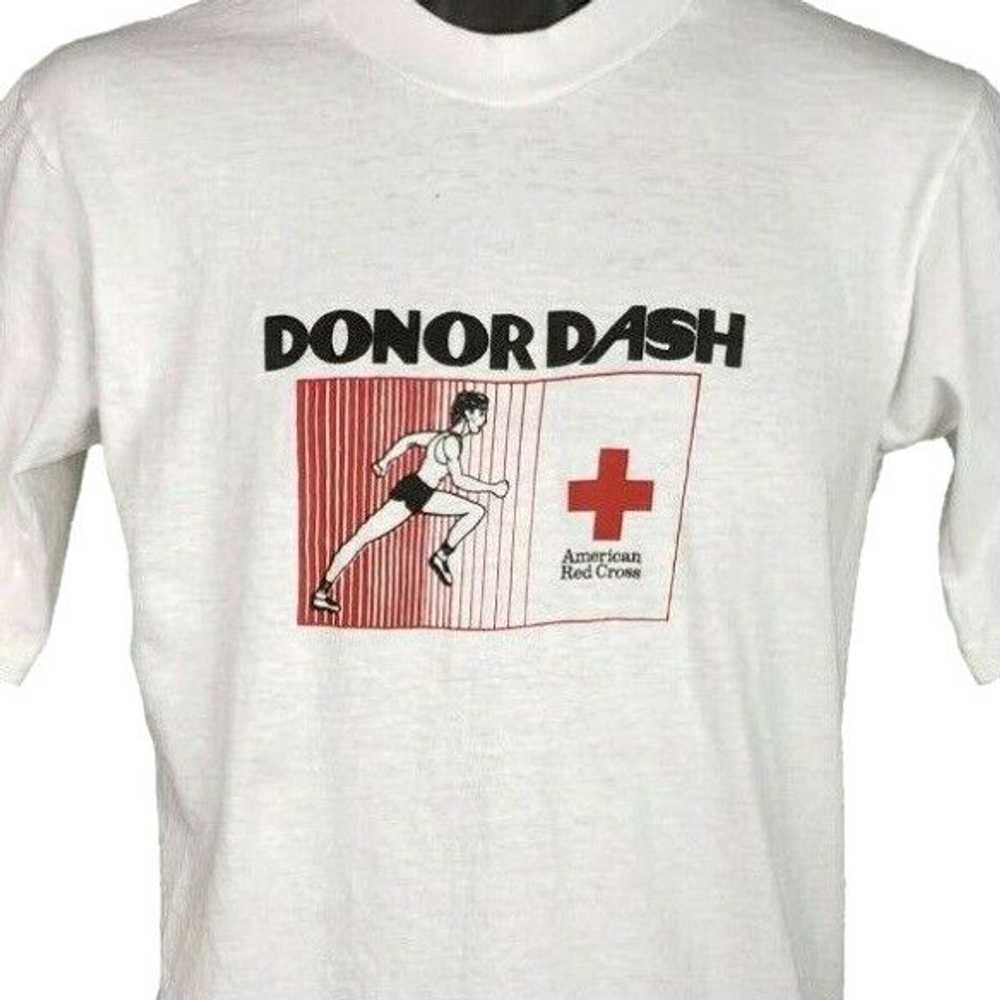 Vintage Vintage Donor Dash Race T Shirt Mens Size… - image 2