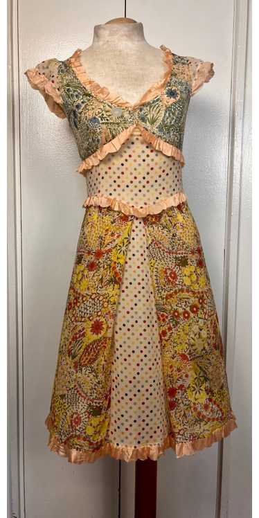 Vintage 2003 "Moschino Cheap & Chic" Silk Dress