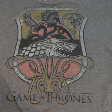 Game of Thrones Official Logo All Houses Tee Size… - image 1