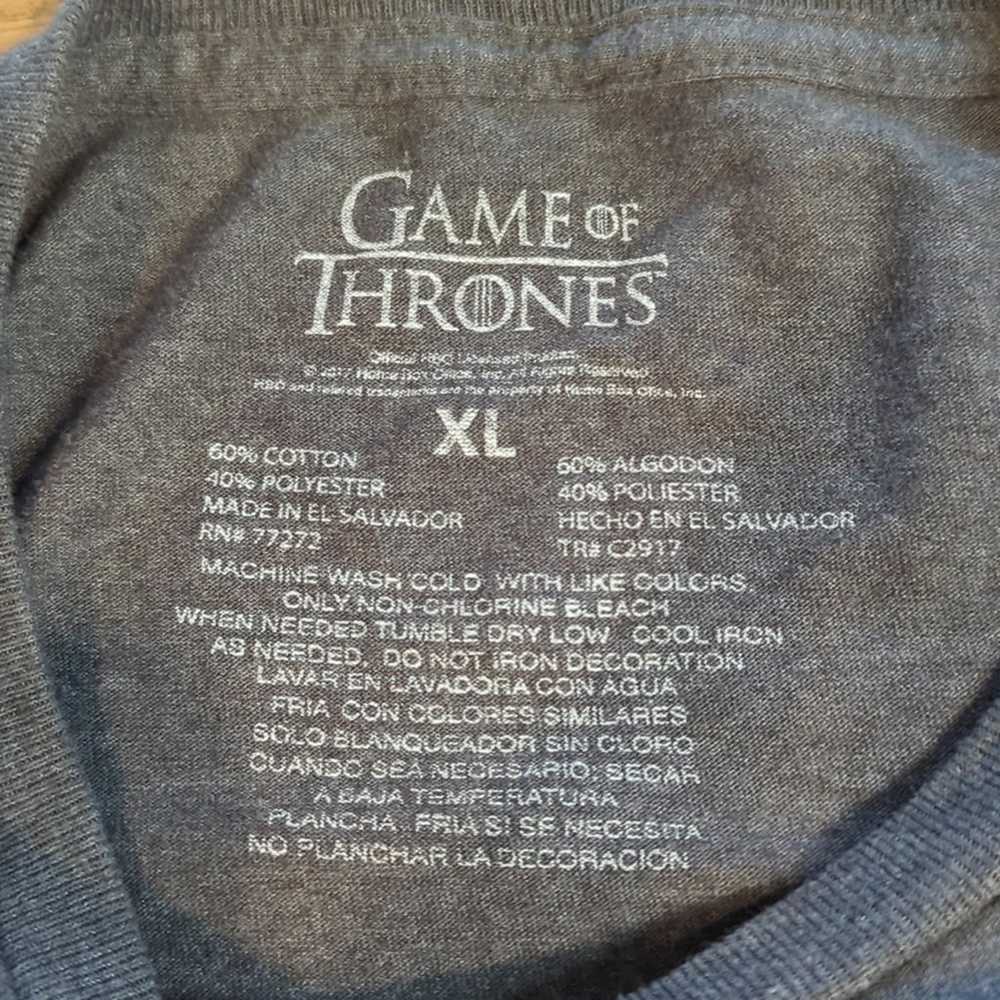 Game of Thrones Official Logo All Houses Tee Size… - image 3