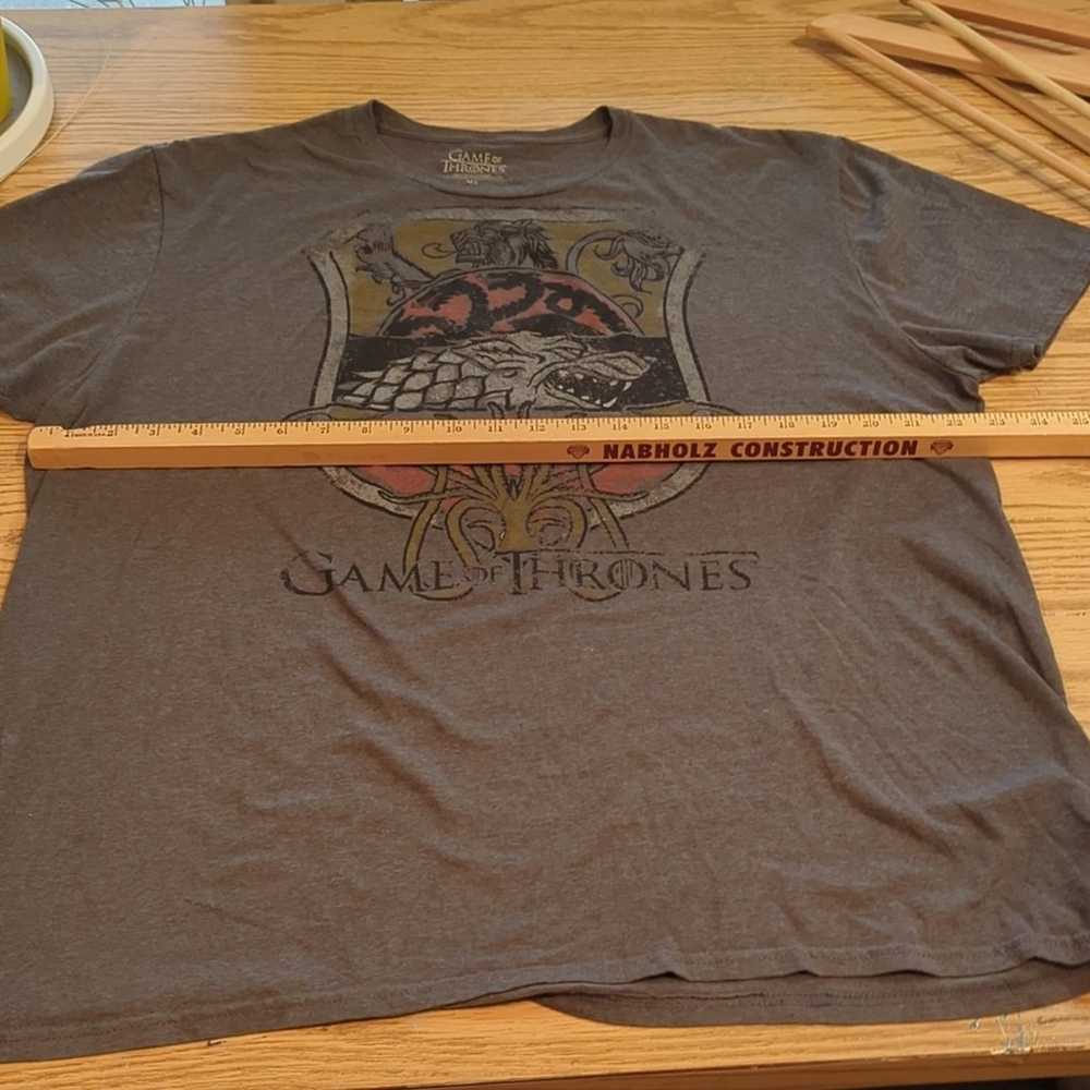 Game of Thrones Official Logo All Houses Tee Size… - image 4