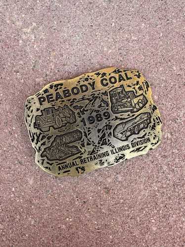 Peabody Coal Belt Buckle