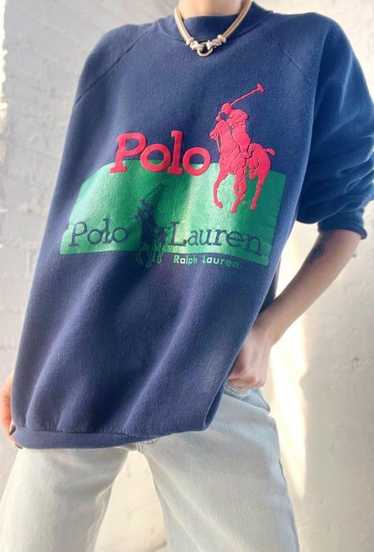 Ralph Lauren polo club sweatshirt