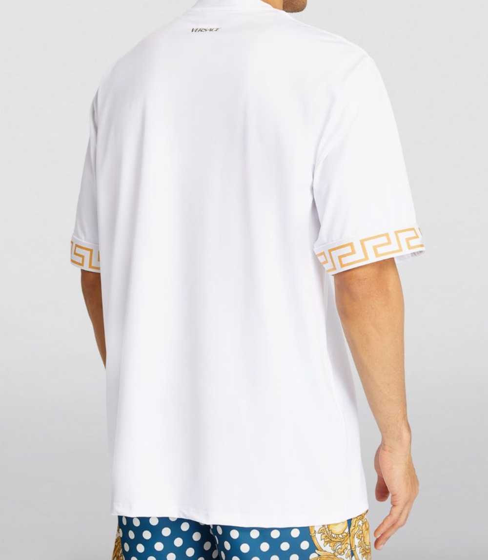 Managed by hewi Versace Greca Print Swim T-Shirt - image 3