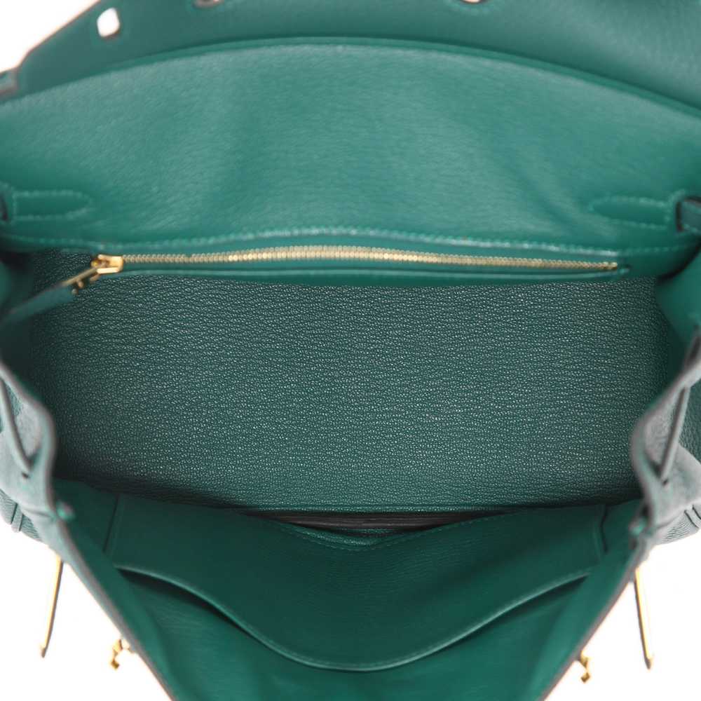 Hermès Birkin 25 cm handbag in malachite green to… - image 4