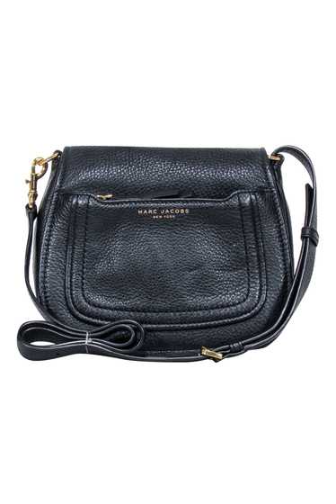 Marc Jacobs - Black Pebbled Leather Crossbody Bag