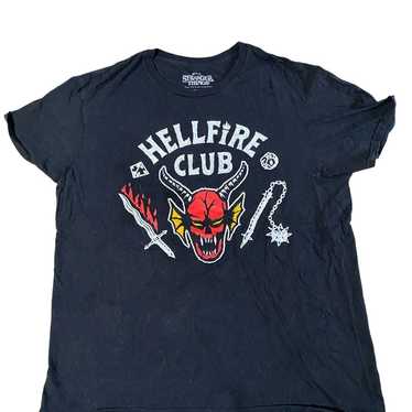 Stranger things hellfire club t shirt