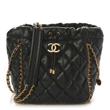 CHANEL Caviar Quilted Chain Around Multi Chain Buc