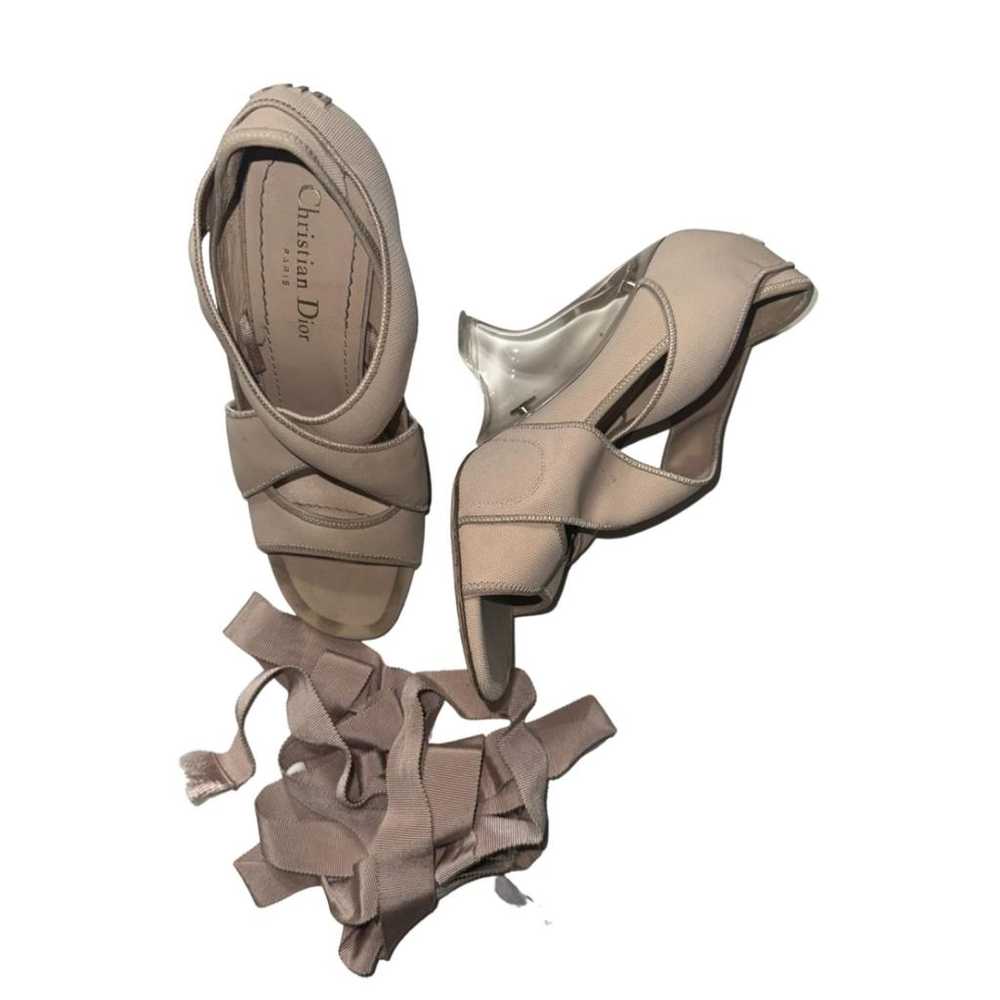 Dior Étoile cloth sandal - image 3