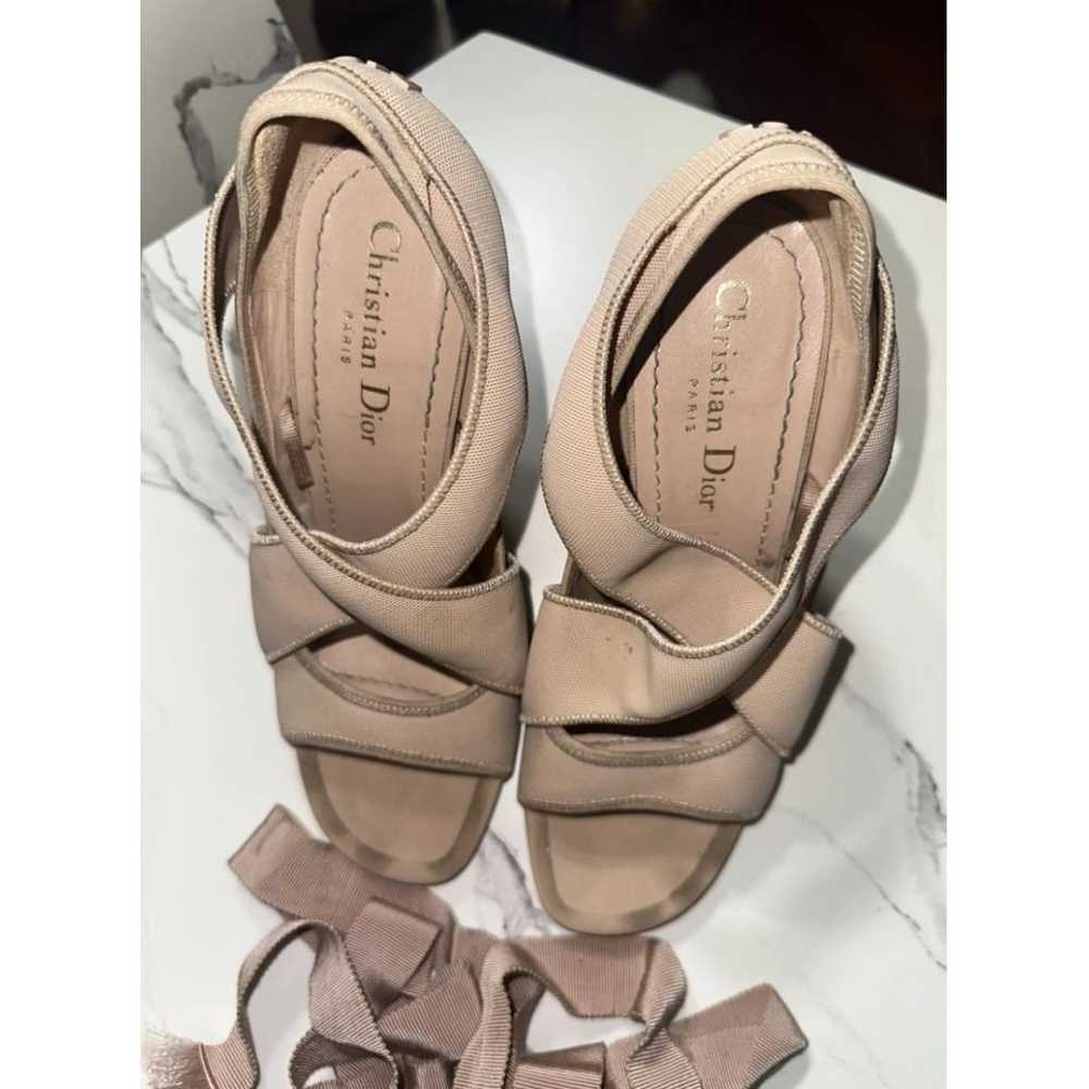 Dior Étoile cloth sandal - image 4