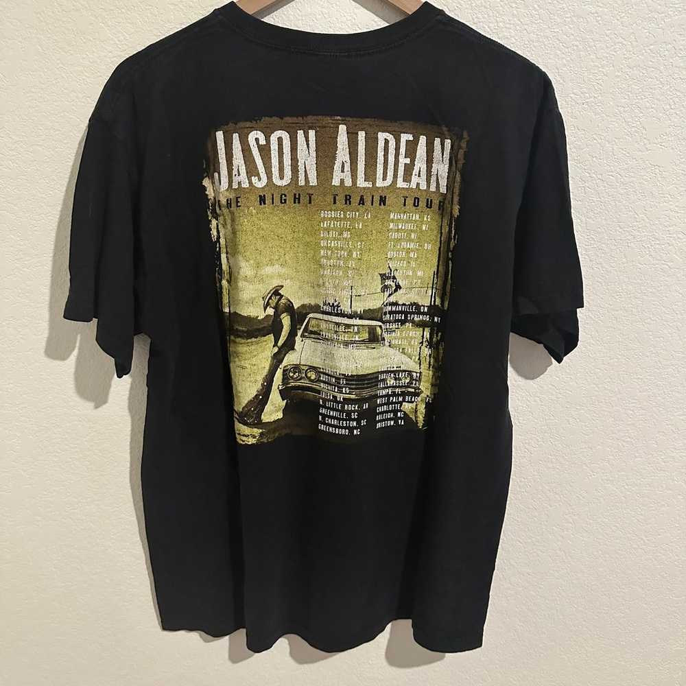 JASON ALDEAN 2013 Night Train Tour T-Shirt Men’s … - image 4