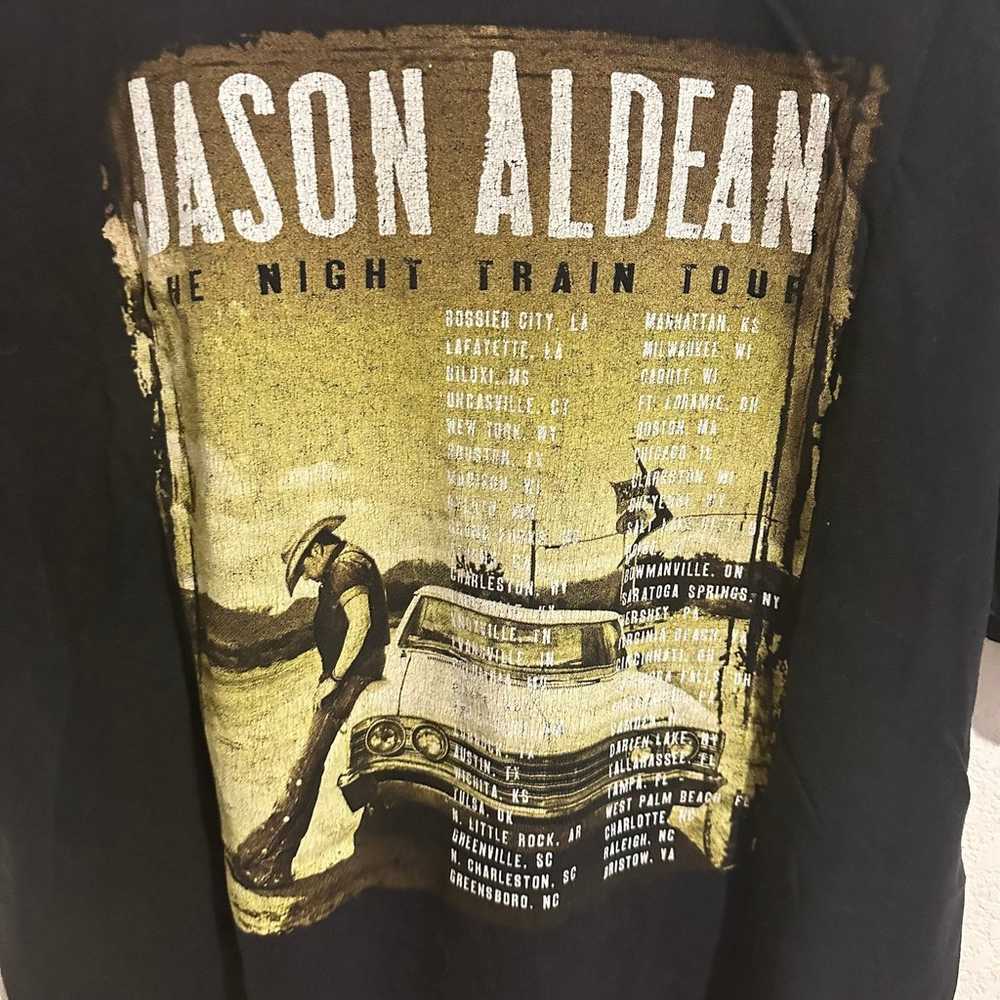 JASON ALDEAN 2013 Night Train Tour T-Shirt Men’s … - image 5