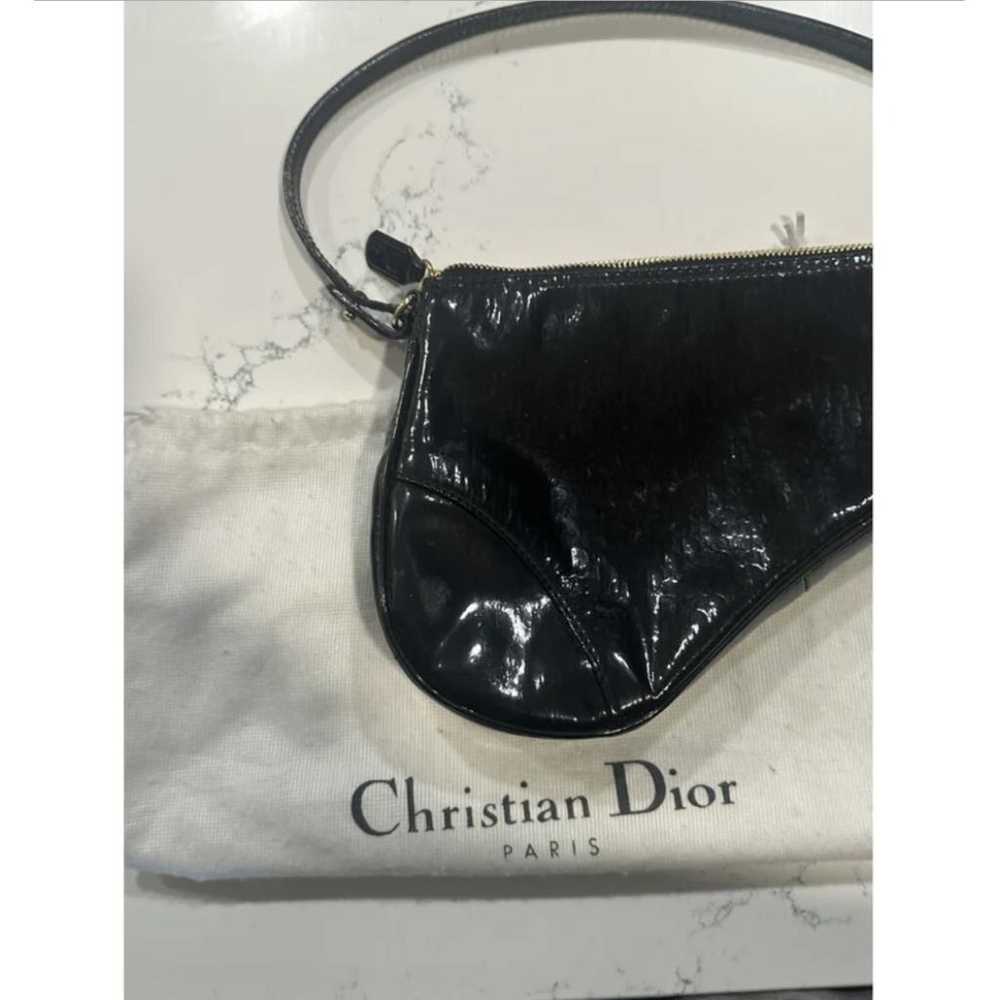 Dior Saddle vintage Classic patent leather handbag - image 5