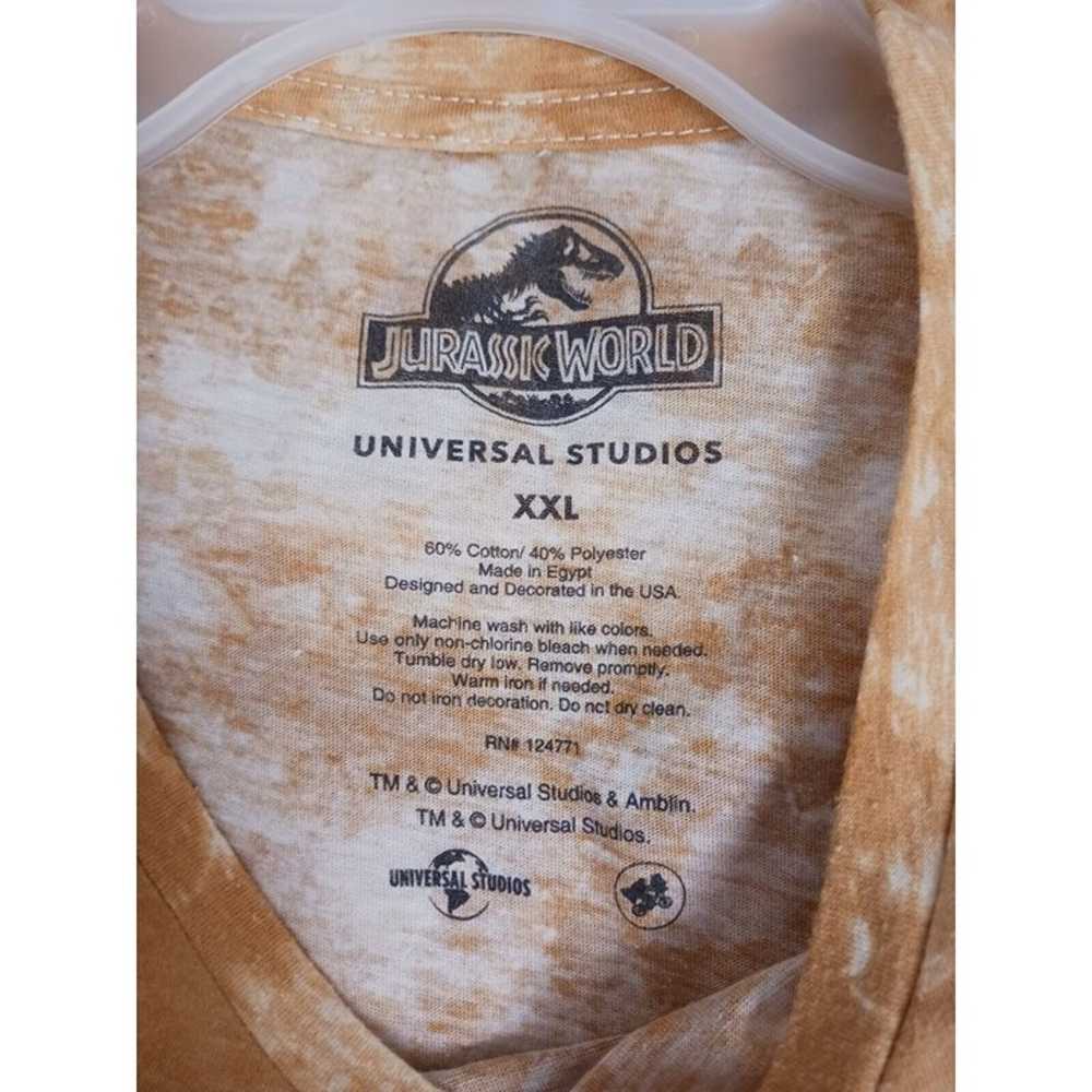 Jurassic World Universal Studios Amber Logo Tie-D… - image 4