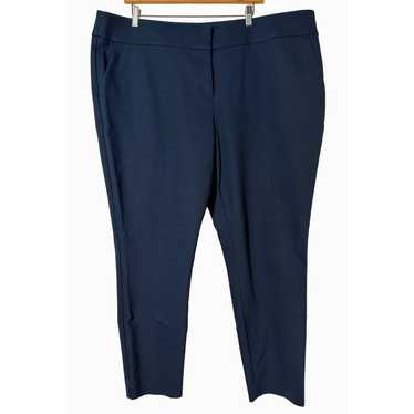 Loft Loft Plus Pants Marisa Skinny Blue Trousers 2