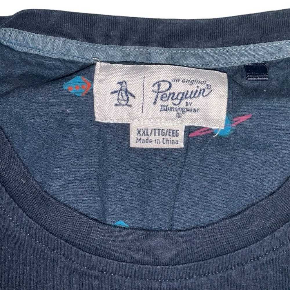 Original Penguin Men's Navy Blue Pocket T-Shirt X… - image 3