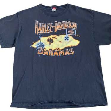 Harley Davidson Bahamas black graphic T-Shirt