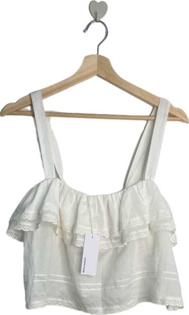 Reformation White Tarragon Top UK 12 - image 1