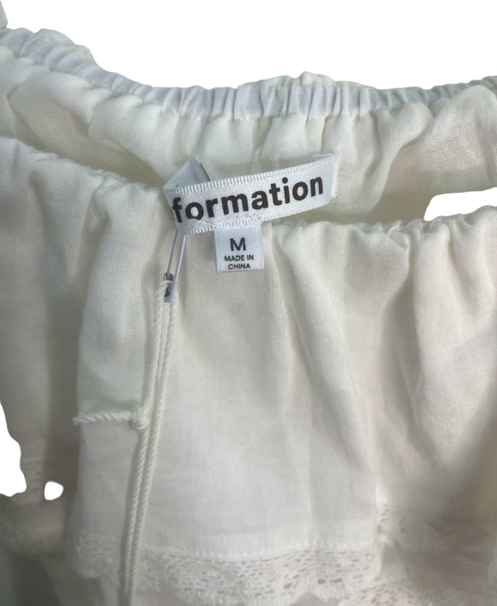 Reformation White Tarragon Top UK 12 - image 3