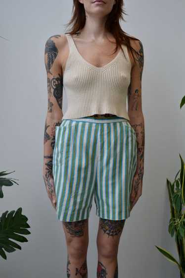 Sixties Striped Shorts