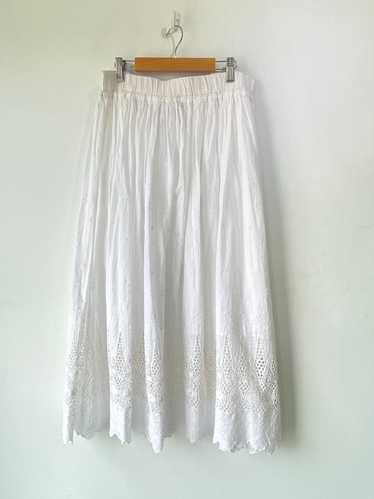 Ulla Johnson White Lace Skirt