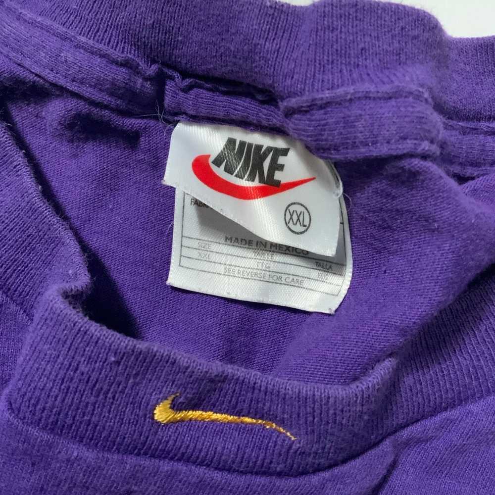 Vintage Y2K Nike Los Angeles Lakers Center Swoosh… - image 7