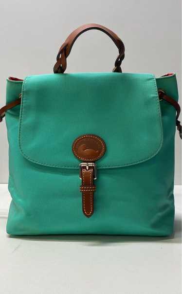 Dooney & Bourke Nylon Flap Backpack Mint Green