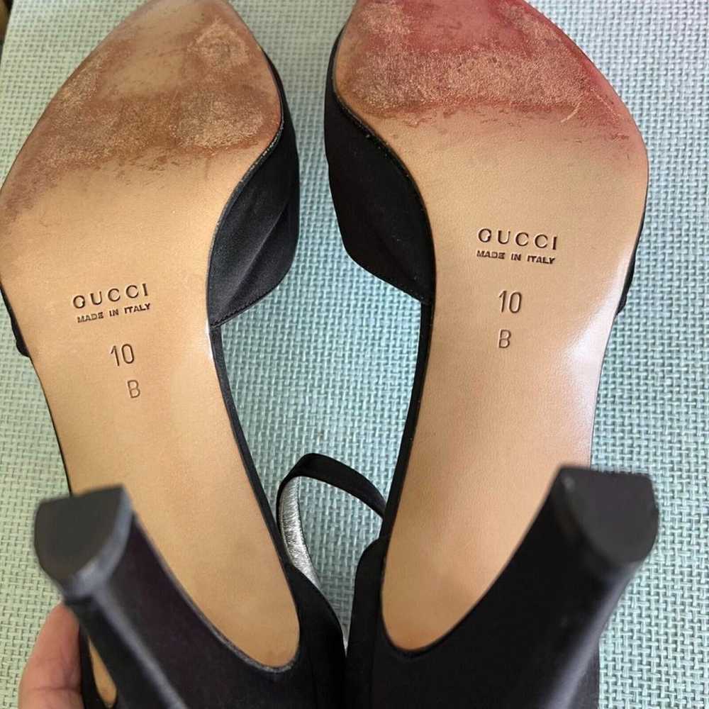 Gucci Cloth heels - image 3