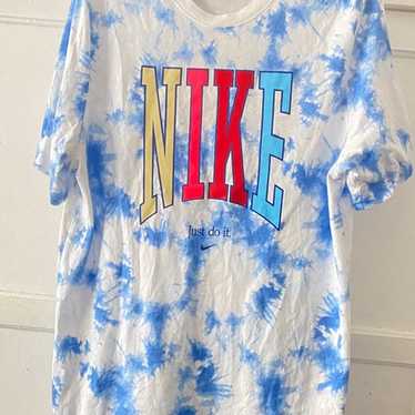 Men Nike World Peace TieDye Vintage Shirt L