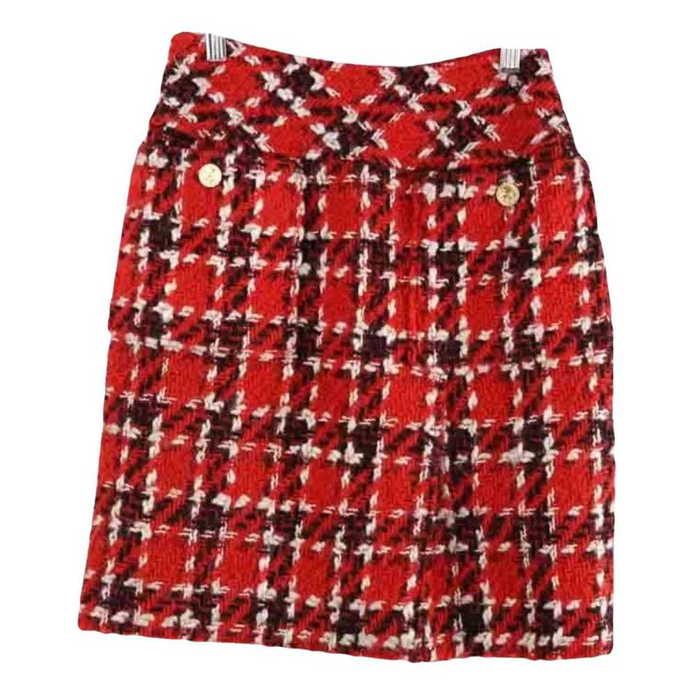 Chanel Wool mini skirt - image 1