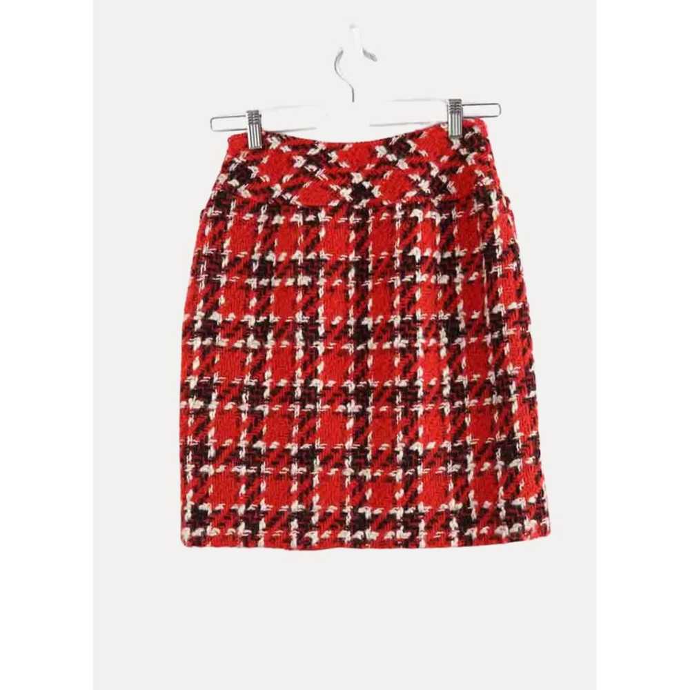 Chanel Wool mini skirt - image 3