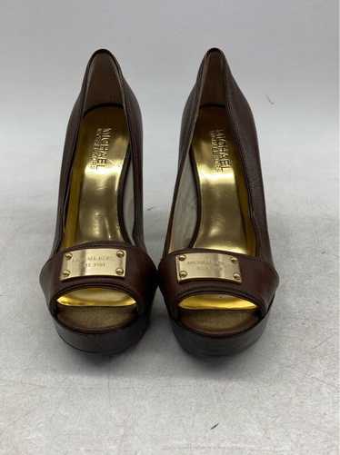 Women's Michael Kors Size 6.5 Brown Heels