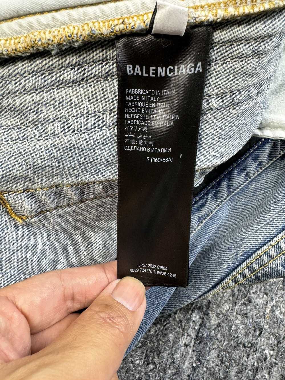 Adidas × Balenciaga BALENCIAGA x Adidas jeans - image 8