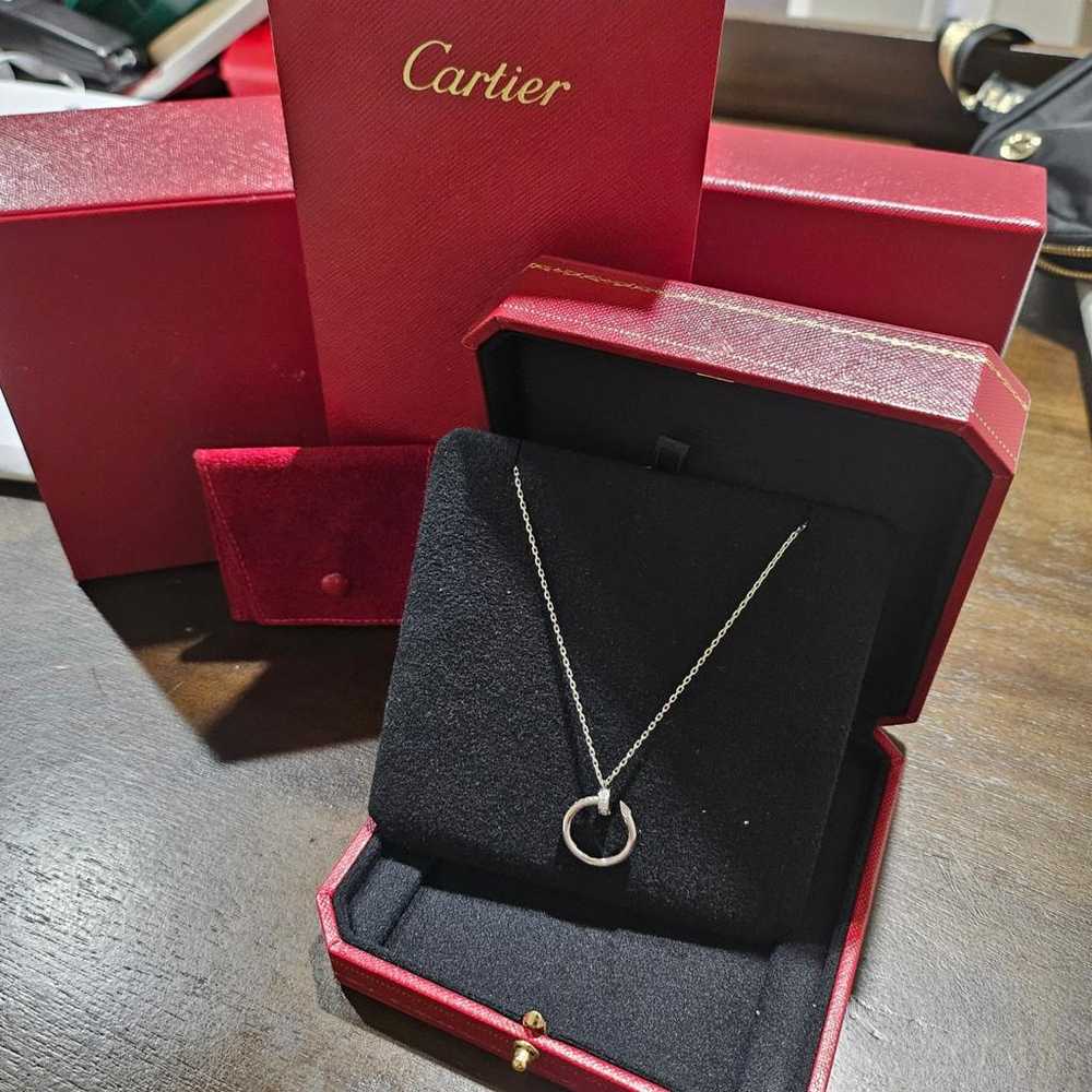 Cartier Juste un Clou white gold necklace - image 4