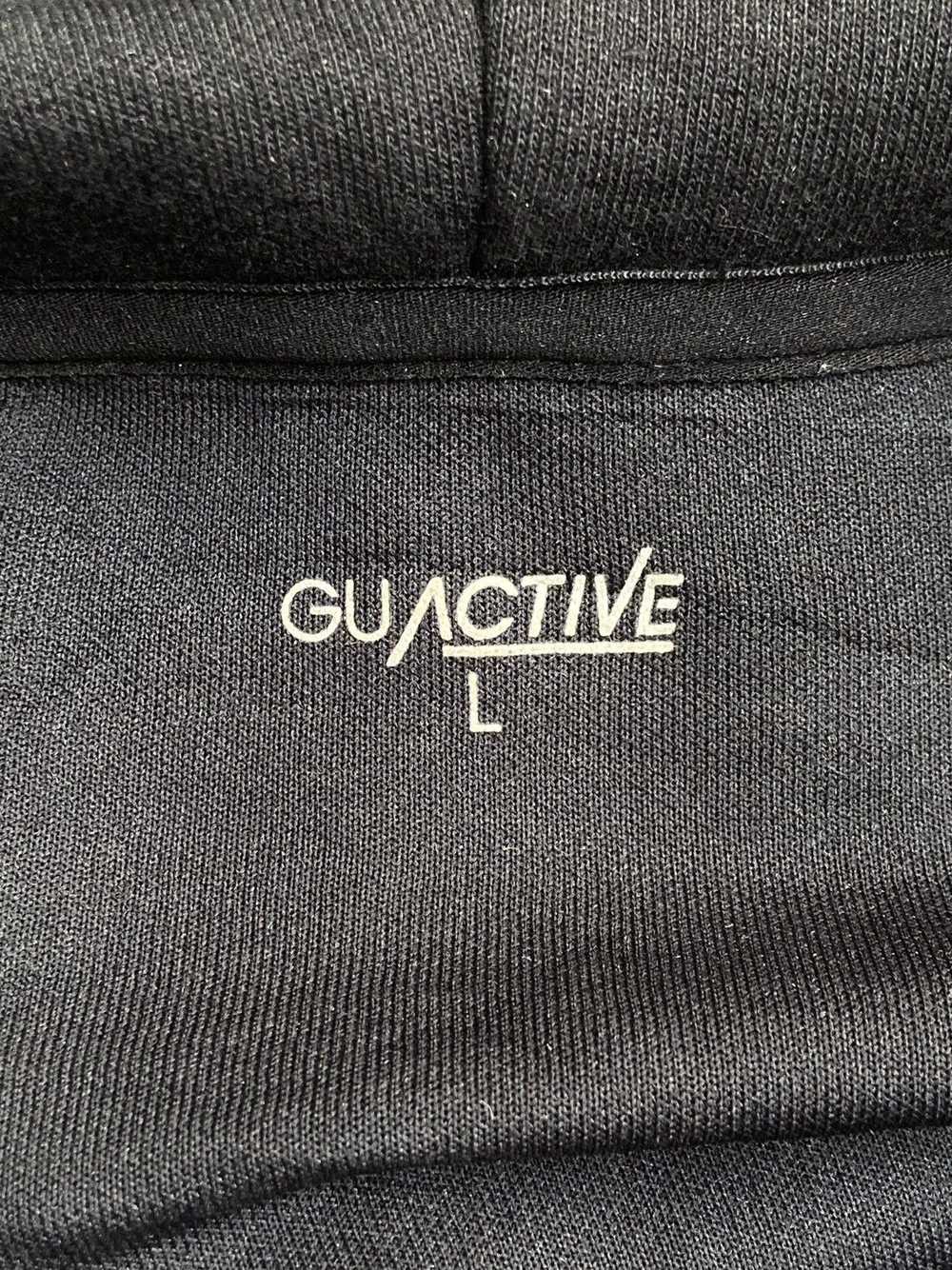 GU × Streetwear GU ACTIVE Black Hoodie - image 7